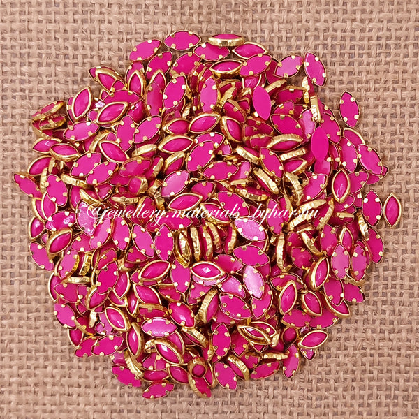 Eye 8K Matt Color Kundan - Dark Pink