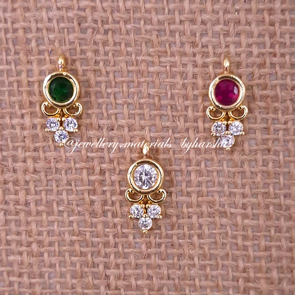 15 x 8MM AD Stone Charms