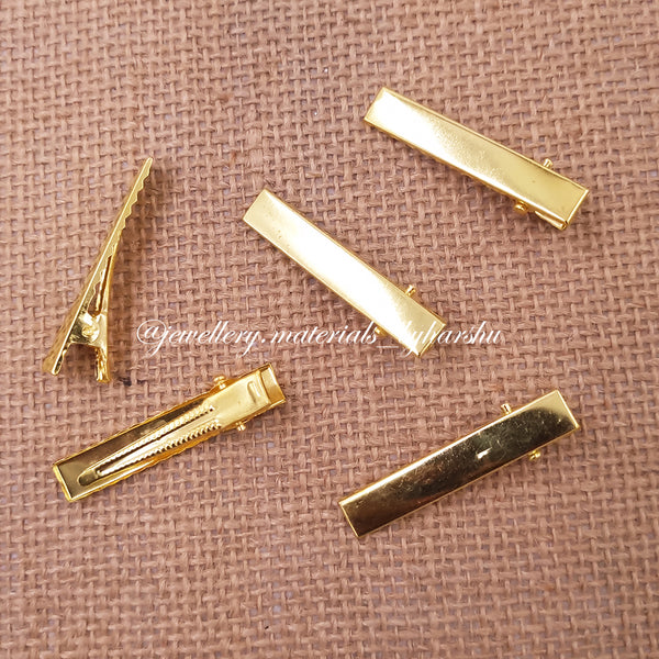 Alligator Clip Gold 4CM