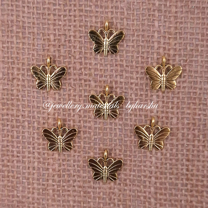 14 x 11MM Antique Butterfly Charms