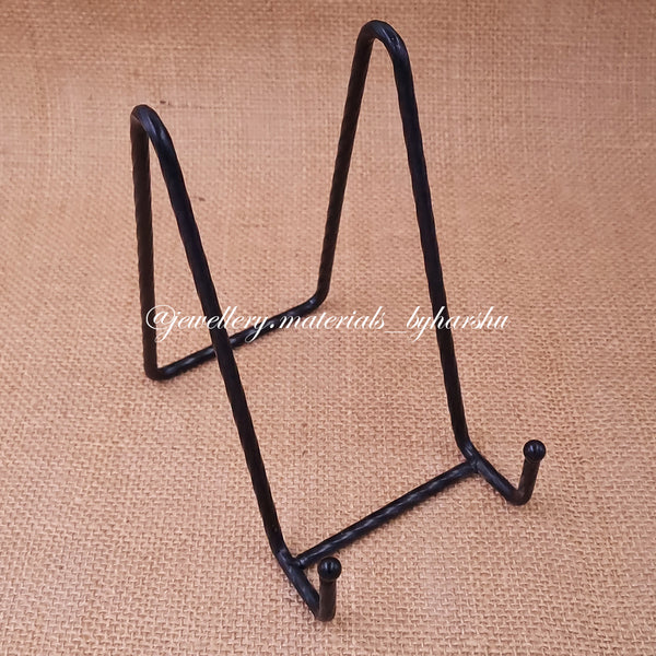 6 Inch Black Metal Stand