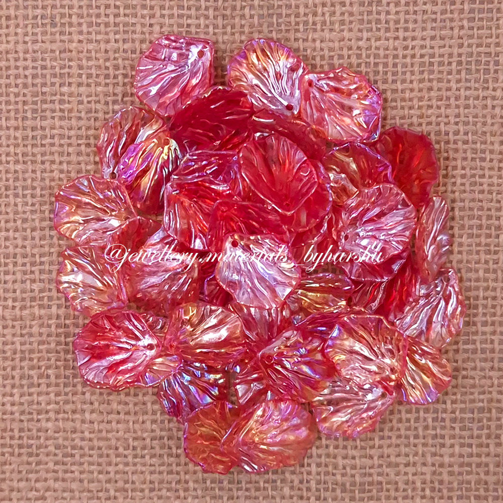 20 x 15 MM Transparent Leaf Brooch Shells – Harshu's Craft Store