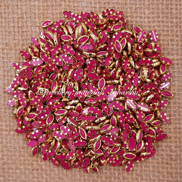 Eye 6K Matt Color Kundan - Dark Pink