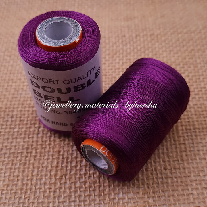 Double Bell Silk Thread - Shade No. 18D