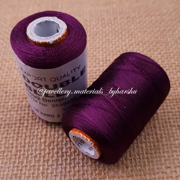 Double Bell Silk Thread - Shade No. 18DD