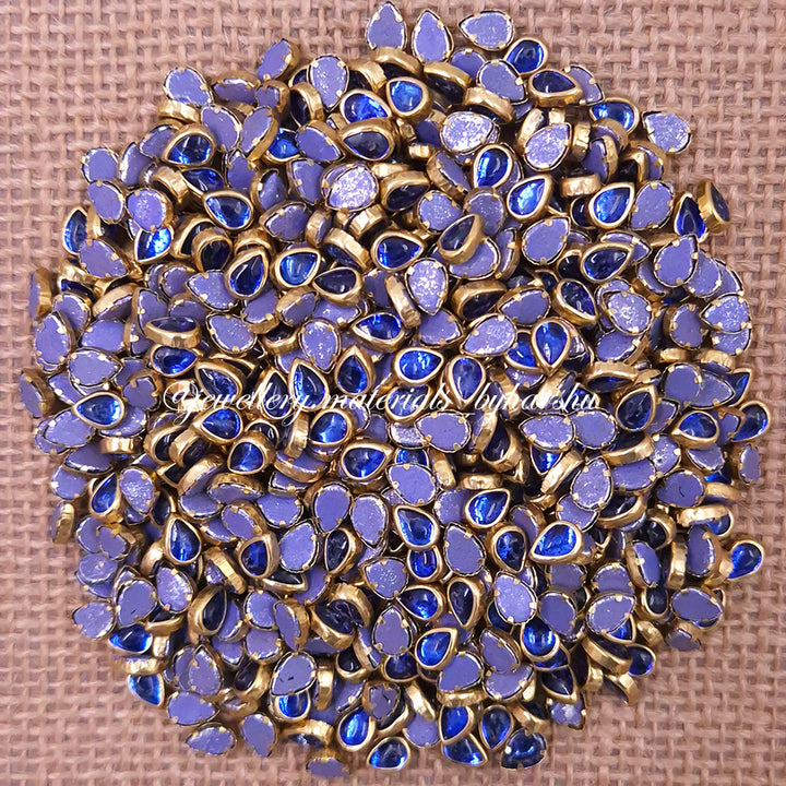 Drop 6x4P Gloss Color Kundan - Ink Blue