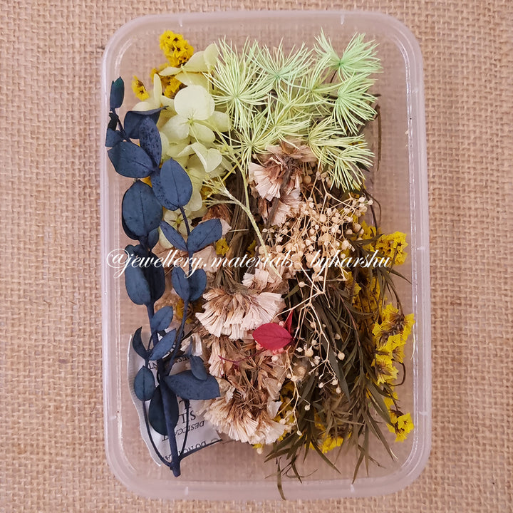 Dry Flower Box for Resin Art (Light Green)