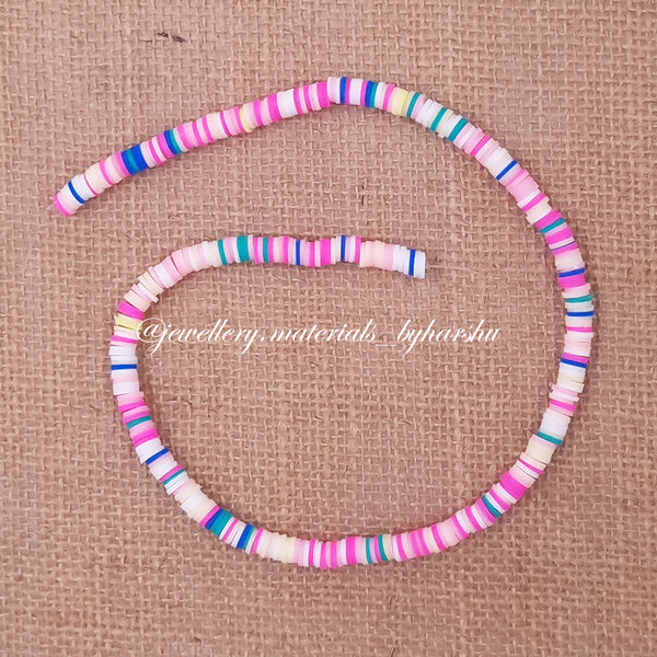 6MM Polymer Clay Fimo Beads (Mixed Colors)