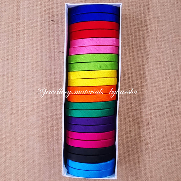 Flat Wrapped Bangles 2 Cut