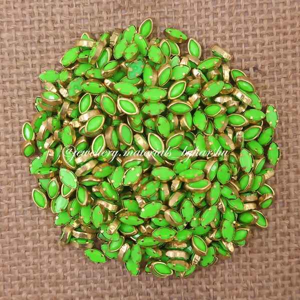 Eye 6K Matt Color Kundan - Fluorescent Green