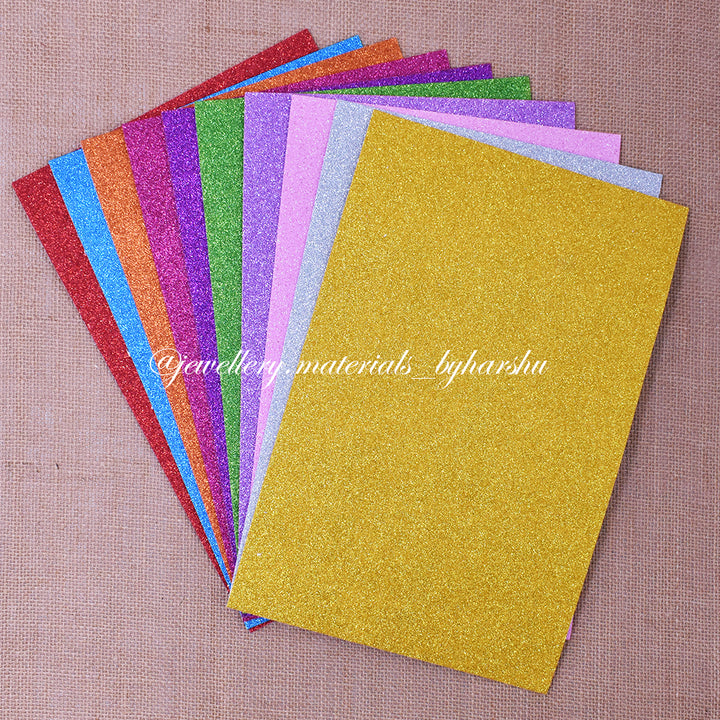 A4 Glitter Foam Sheet (10 Colors)