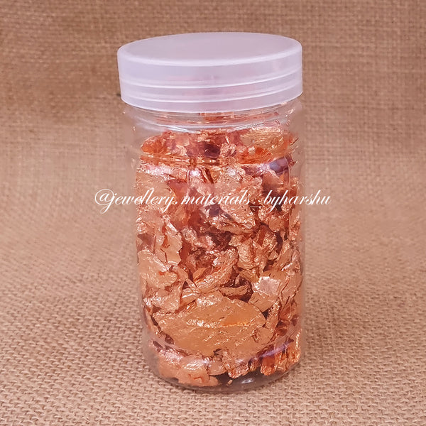 Rose Gold Gilding Flakes (5 Grams)