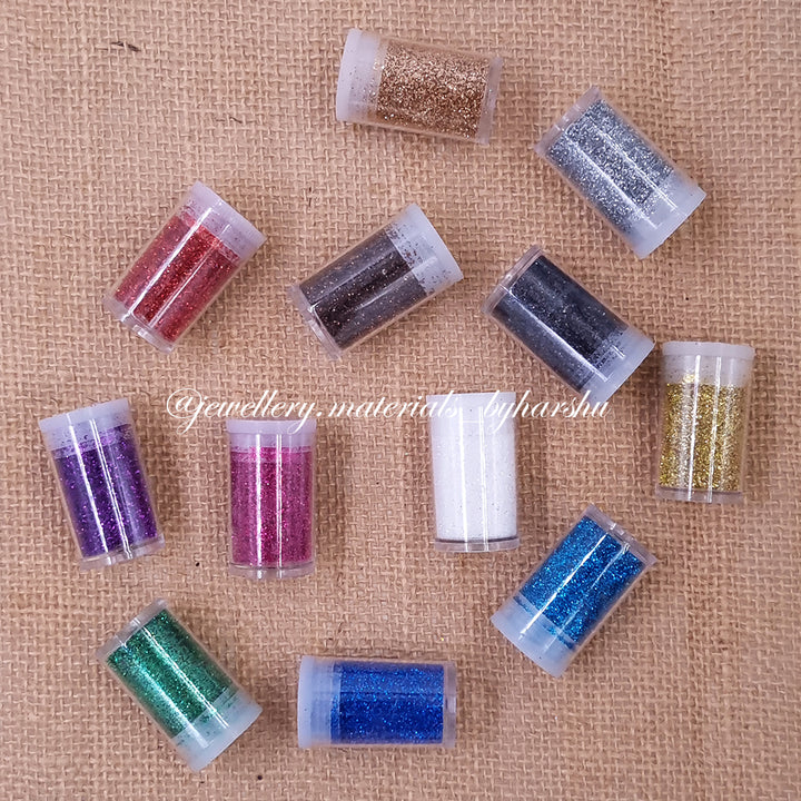 12 Colors Glitter Sparkle Powder