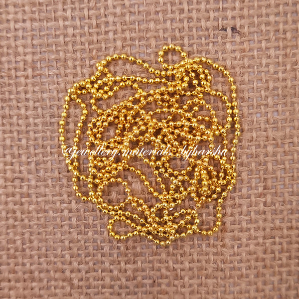 Gold Ball Chain