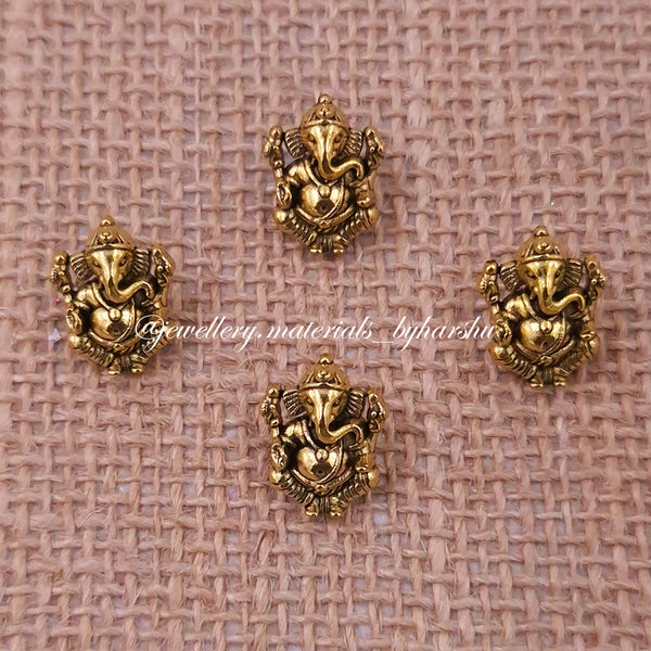 15 x 11MM Gold Ganesh Charms