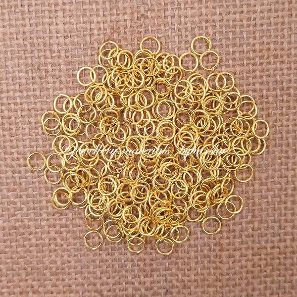 Gold Jump Ring 6MM