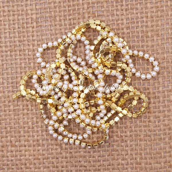 Gold Pearl Chain