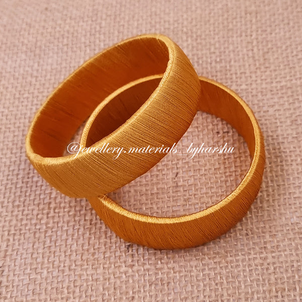 Round Wrapped Bangles 1 Cut (Gold)