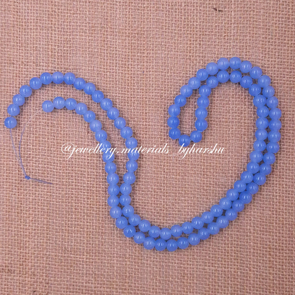 8MM Jelly Beads - Ink Blue