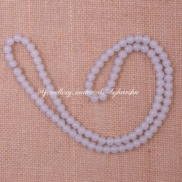 8MM Jelly Beads - Light Grey