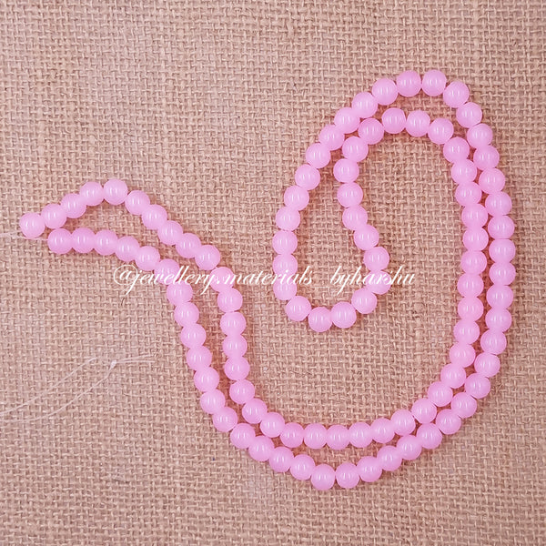 8MM Jelly Beads - Light Pink