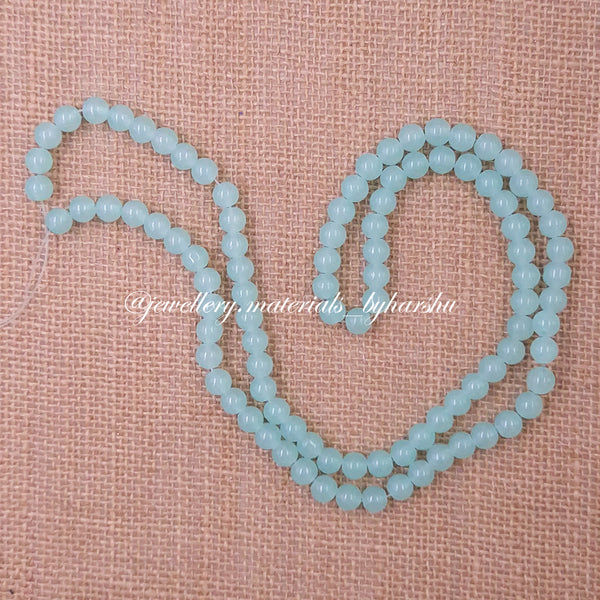 8MM Jelly Beads - Pastel Blue