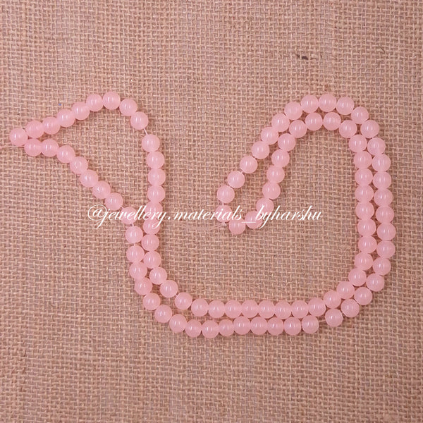8MM Jelly Beads - Peach