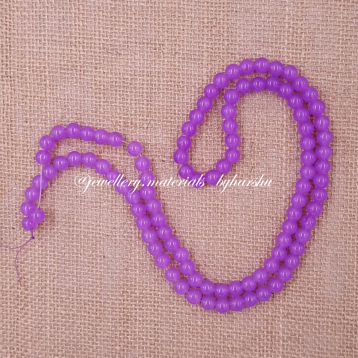 8MM Jelly Beads - Light Purple