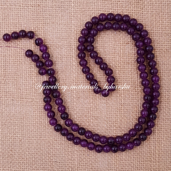 8MM Jelly Beads - Wine