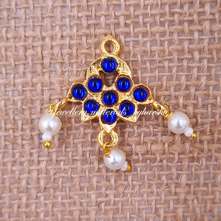 20 x 15MM Kemp Pendant (Blue)