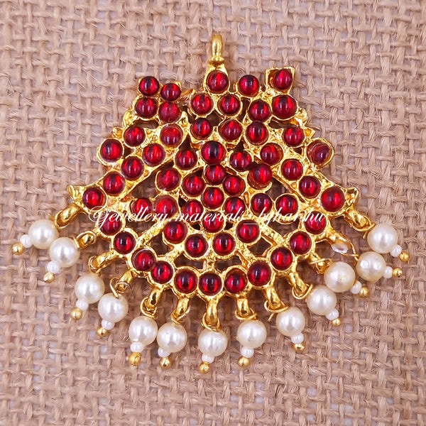 40 x 35MM Kemp Pendant (Red)