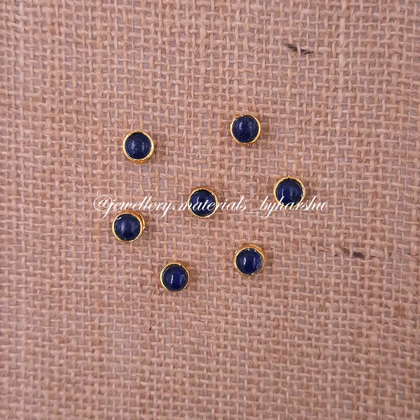 6MM Round Kemp Beads (Blue)