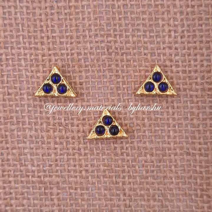 14MM Triangle Kemp Connector (Blue) (1 Piece)