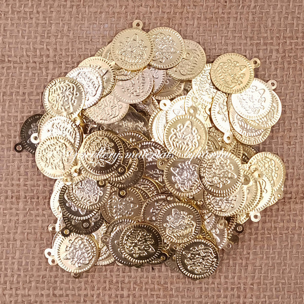 15MM Gold Lakshmi Coins