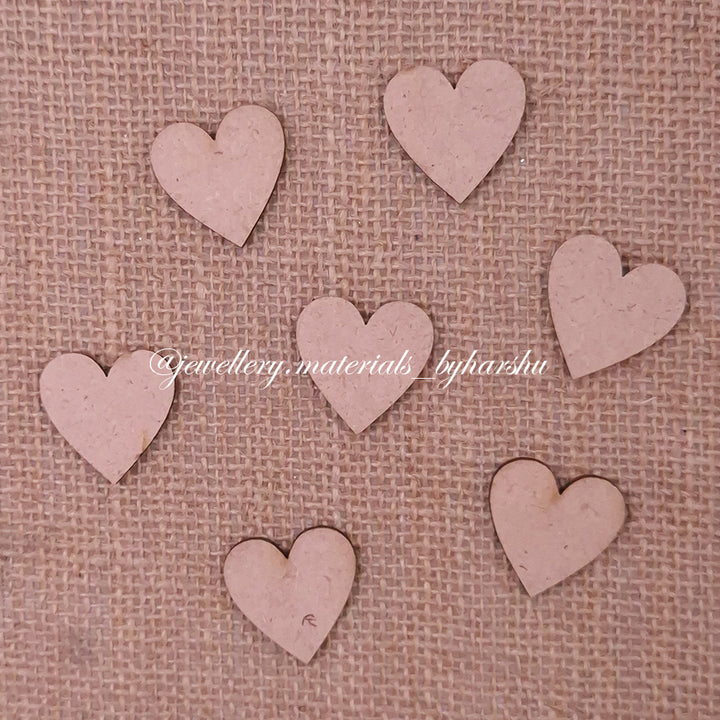 MDF Heart 1 Inch