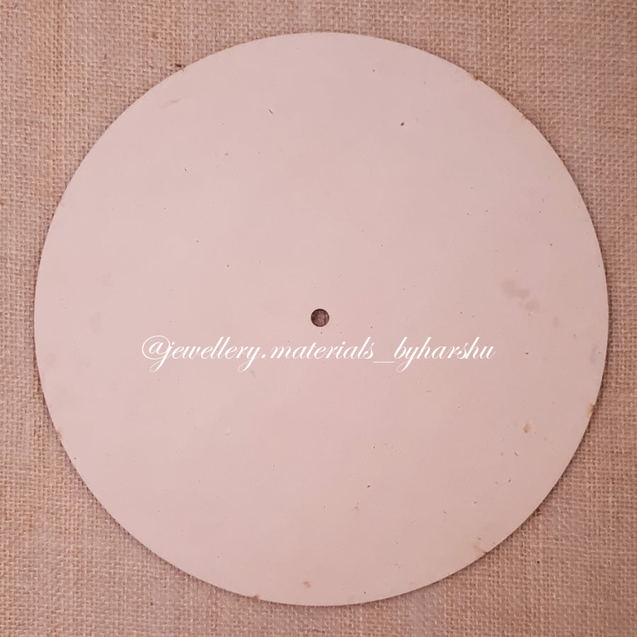 10 Inch MDF Clock Base with Hole