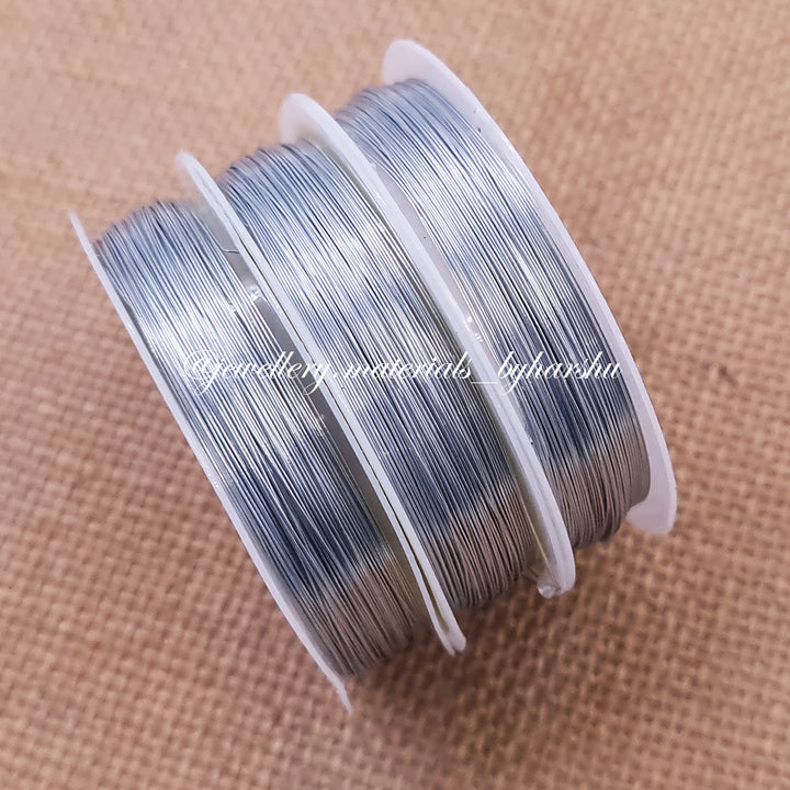 Silver Metal Wire