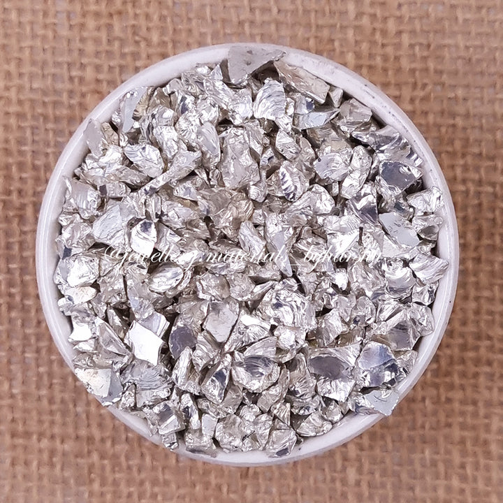 Metallic Stones for Resin Art (Ivory)