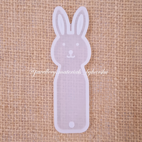 9.5 x 3CM Rabbit Shape Bookmark Silicone Mold