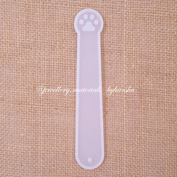 14.5 x 2.5CM Dog Paw Shape Bookmark Silicone Mold