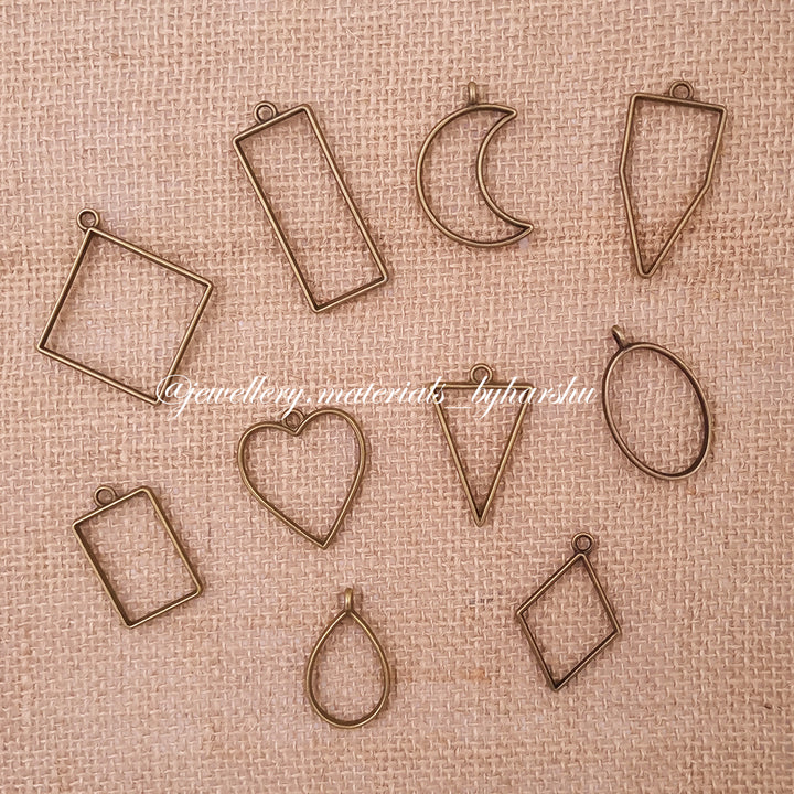 Open Bezel Pendant