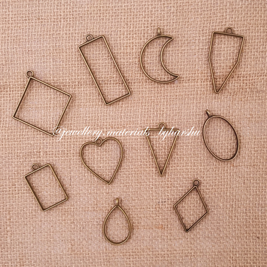 Open Bezel Pendant