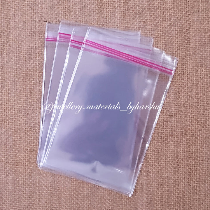 5.5 x 3.5 Inch Self-Adhesive Plastic Packing Cover (10 Piece)