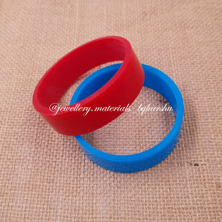 Plain Flat Bangles 1 Cut (Loose  Count)