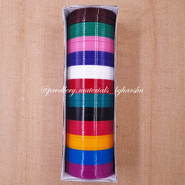 Plain Flat Bangles 6 Cut