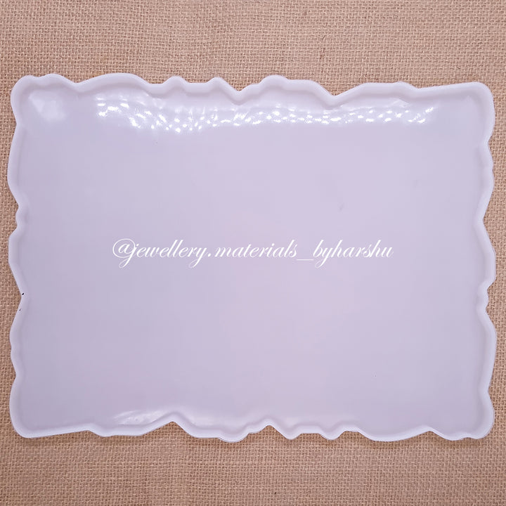 30 x 22CM Rectangle Tray Agate Silicone Mold