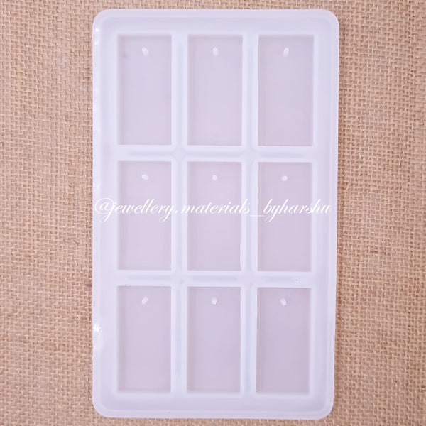 2 x 1 Inch Rectangle Silicone Mold (18.5 x 11CM)