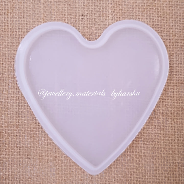 11.5 x 10.5 CM Heart Shape Silicone Mold