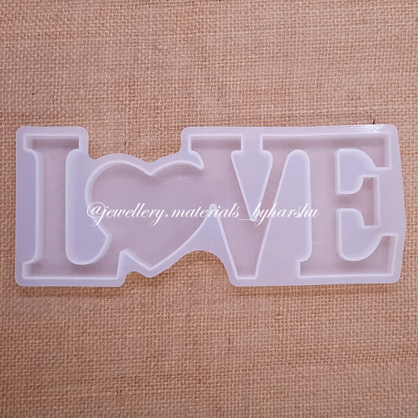 Love Silicone Mold (21 x 9 CM)