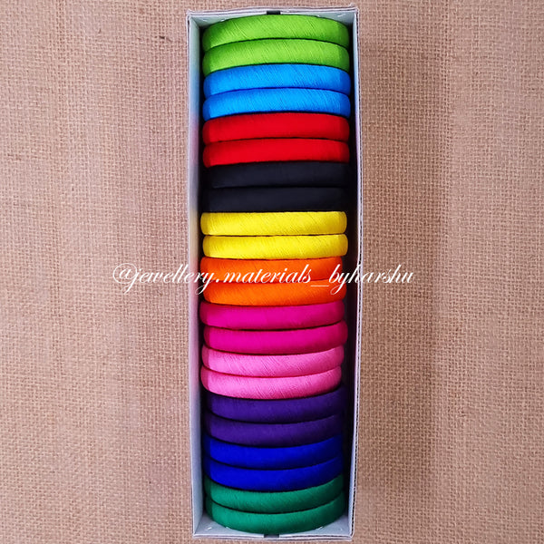 Round Wrapped Bangles 2 Cut